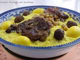 M'hawer m'zaafer bel bnedaqs - couscous au safran (3)