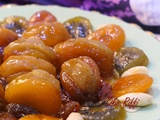Marka hlouwa bel mechmech mahchi- tajine sucré salé aux abricots frais farcis aux amandes