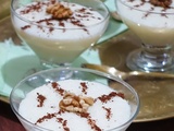 Riz au lait cremeux au mahlepi- maïzena- noix et cannelle