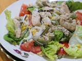 Salade de poulet au boulgour