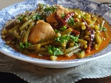 Tajine de haricots verts à la poitrine de dinde- loubia khadra marka sardouk el hind