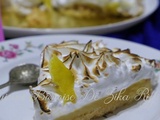 Tarte au citron meringuée- pâte aux amandes