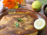 Tourte feuilles de bricks au thon- fromage et pommes de terre ( tajine malsouka )