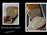 Pain de mie Complet