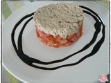 Tartare de tomates au thon