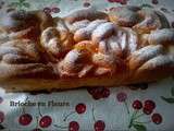 Brioche en forme de fleurs ou bouclettes