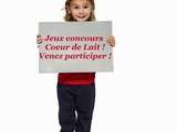 Jeux concours coeur de lait