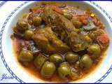 Tajine d'agneau aux olives