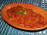 Zaâlouk  salade d'aubergine 