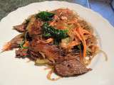 Japchae au boeuf