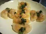 Raviolis banh bot loc