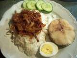 Riz malais nasi lemak