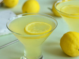 Cocktail Lemon Drop, comme à Manhattan