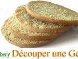 Comment couper une génoise ou un biscuit