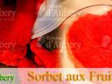 Du Sorbet aux Fruits, Fraises, Myrtilles, Mangues