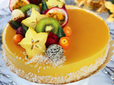 L’Entremets Exotique (Mangue, Passion, Noix de Coco)