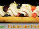 S Éclairs aux Fruits (Façon Christophe Adam)