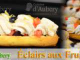 S Éclairs aux Fruits (Façon Christophe Adam)