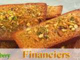 S Pistachiers (financiers pistache)