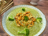 Soupe de Brocoli, crumble de Roquefort, de Sophie Dupuis