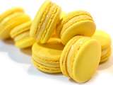 «toujours appréciés» Macarons Citron de m.o.f Stéphane Glacier