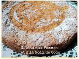 Gâteau aux Pommes et à la Noix de Coco