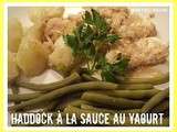 Haddock à la Sauce au Yaourt