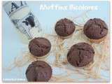 Muffins Bicolores pour la Ronde InterBlogs #38