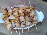 Brochettes de Saint Jacques et ananas pour un apéro chic