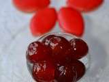 Calissons cerises confites