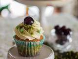 Cupcakes pistache amarena: recette en vidéo