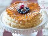 Galette des rois marron myrtille framboise