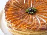 Galette des rois pistache griotte amarena : recette en vidéo