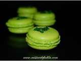 Macarons à la pistache et participation au Concours de photos gourmandes