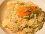 Risotto aux crevettes