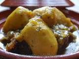 Tajine de boeuf aux topinambours