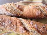 Baguettes sur Poolish une totale réussite