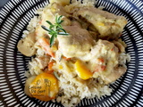 Blanquette de veau aux restes de potage bien parfumé