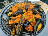 Moules sauce charcutière