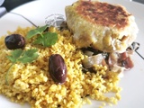 Pastilla d’agneau, sur lit de blettes et accompagnée de couscous au citron et olives : Une recette facile