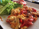 Piperade Basque façon gut, une recette facile