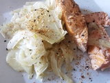 Saumon aux épices Libanaises et fenouil confit