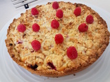 Sbriciolata aux 3 fromages et framboises