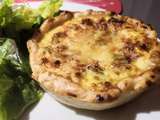 Tartelettes aux 3 fromages bacon et chou Romanesco