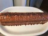 Bûche au chocolat