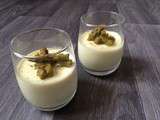 Panna cotta aux deux asperges