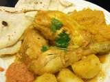 Curry de poulet aux pommes de terre