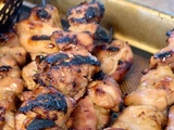 Brochettes de poulet miel & lime