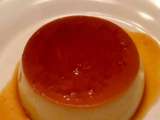 Crème caramel à l'orange