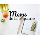 Menu de la semaine du 11 septembre